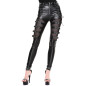 Pants with Mesh and Buckles