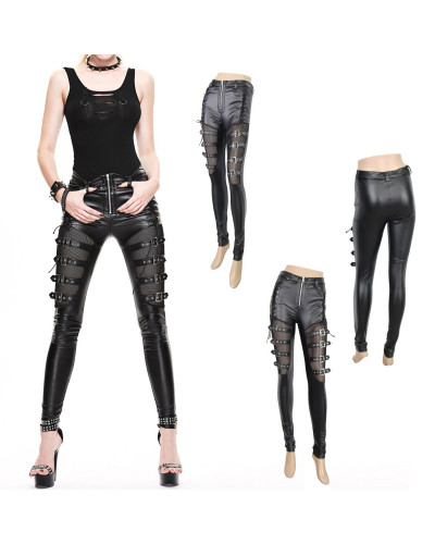 LEGGING POLIPIEL CON HEBILLAS