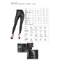 Pants with Mesh and Buckles