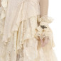 Beige Handschuhe