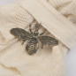 Beige Gloves