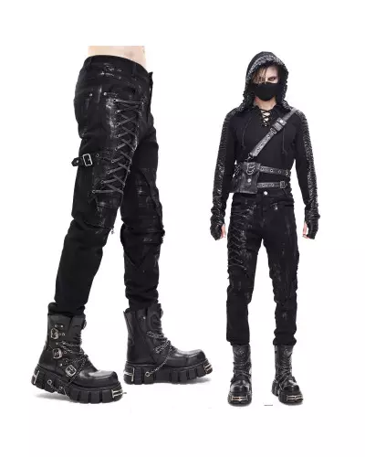 Calças Assimétricas para Homem da Marca Devil Fashion por 81,00 €