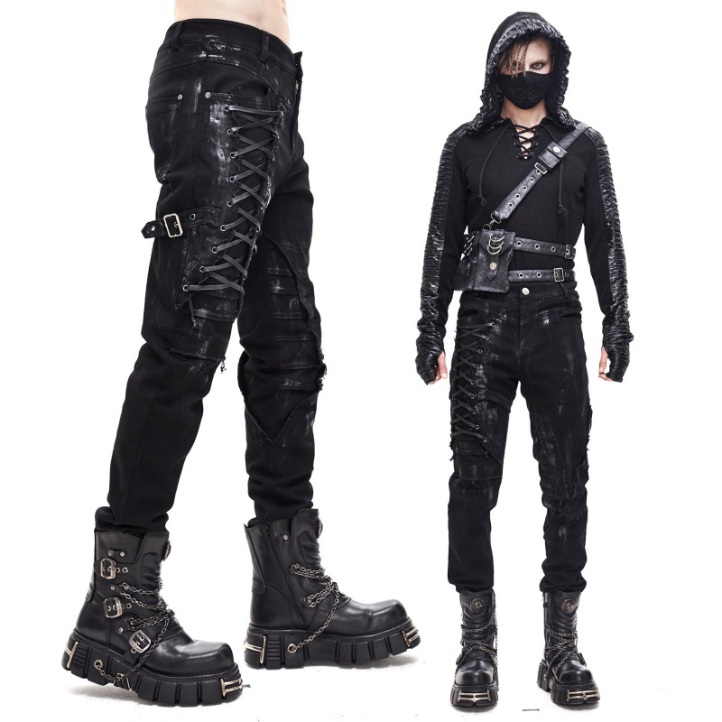 Asymmetric Pants for Men