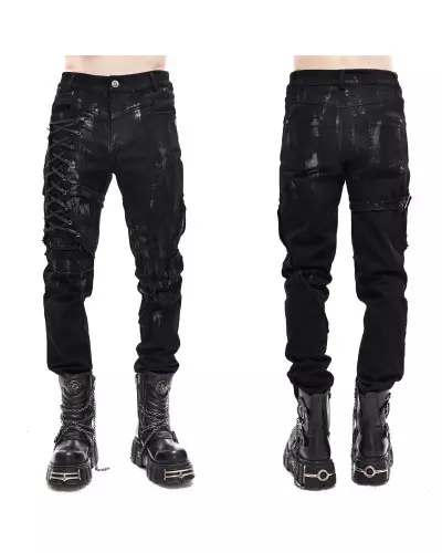 Asymmetrische Hose für Männer der Devil Fashion-Marke für 81,00 €