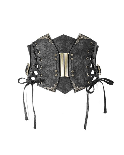 CINTURON ANCHO STEAMPUNK MUJER