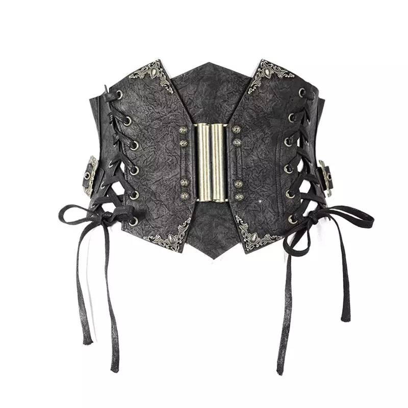 Wide Belt with Lacings from Devil Fashion Brand at €55.00
