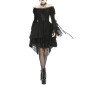 Elegantes Kleid mit Schnürungen