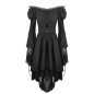 Elegant Dress with Lacings