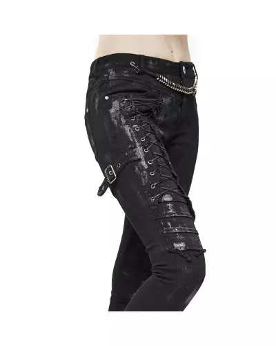 Pantalón Asimétrico con Cruzado marca Devil Fashion a 77,50 €