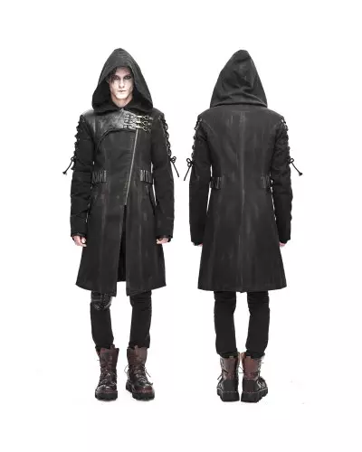 Jaqueta Assimétrica com Capuz para Homem da Marca Devil Fashion por 159,00 €