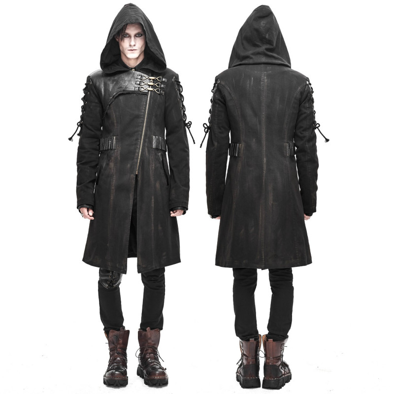 Chaqueta Asimétrica con Capucha