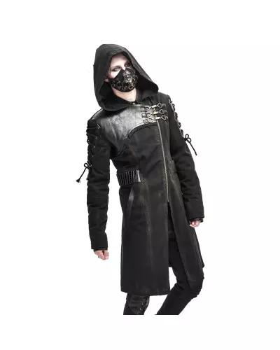 Asymmetric Jacket with Hood for Men from Devil Fashion Brand at €159.00
