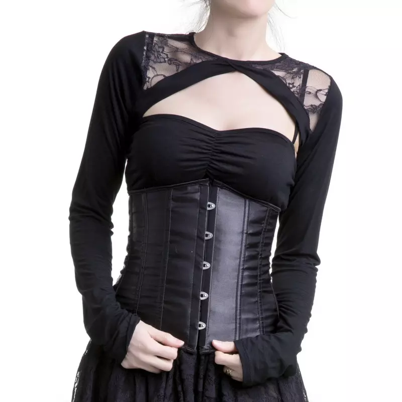 Barcelona long sleeved corset top