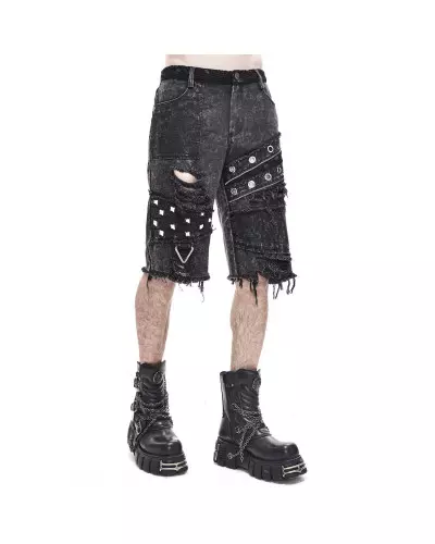 Kurze Asymmetrische Hose für Männer der Devil Fashion-Marke für 75,00 €
