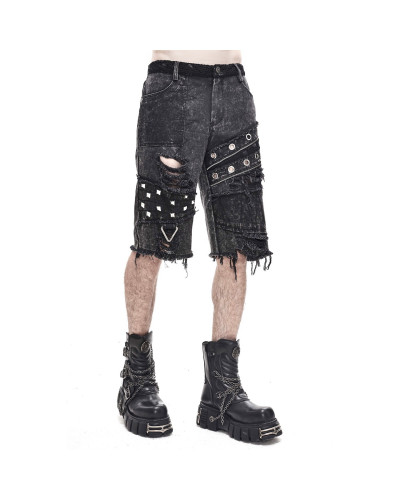 PANTALON CORTO HOMBRE CON CREMALLERAS