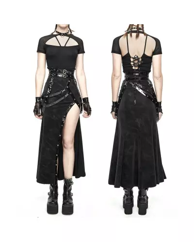 Falda Alta Asimétrica marca Devil Fashion a 99,90 €