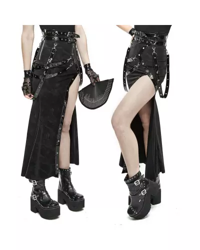 High Asymmetric Skirt from Devil Fashion Brand at €99.90