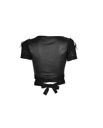 Short Black T-Shirt from Punk Rave Brand at €30.00