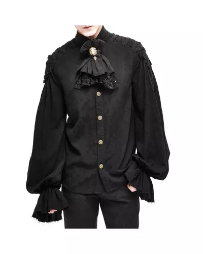 Schwarzes Hemd für Männer der Devil Fashion-Marke für 72,50 €