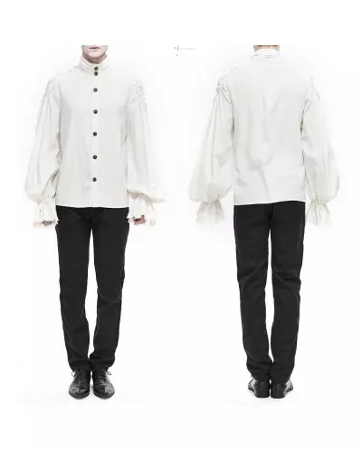 White Shirt for Men from Devil Fashion Brand at €72.50