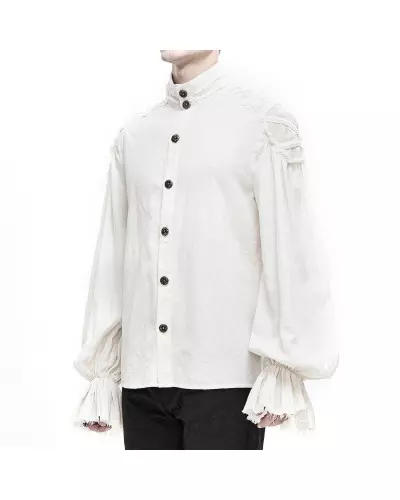 Chemise Blanche pour Homme de la Marque Devil Fashion à 72,50 €
