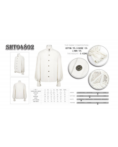 CAMISA BLANCA HOMBRE