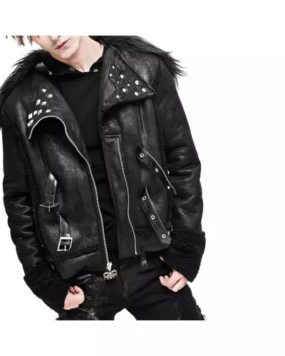Jacket with Studs for Men from Devil Fashion Brand at €125.00
