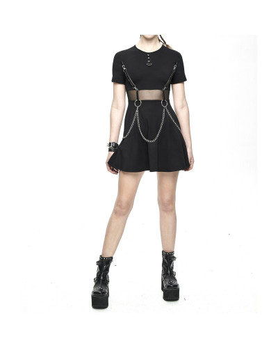 VESTIDO CON CADENAS