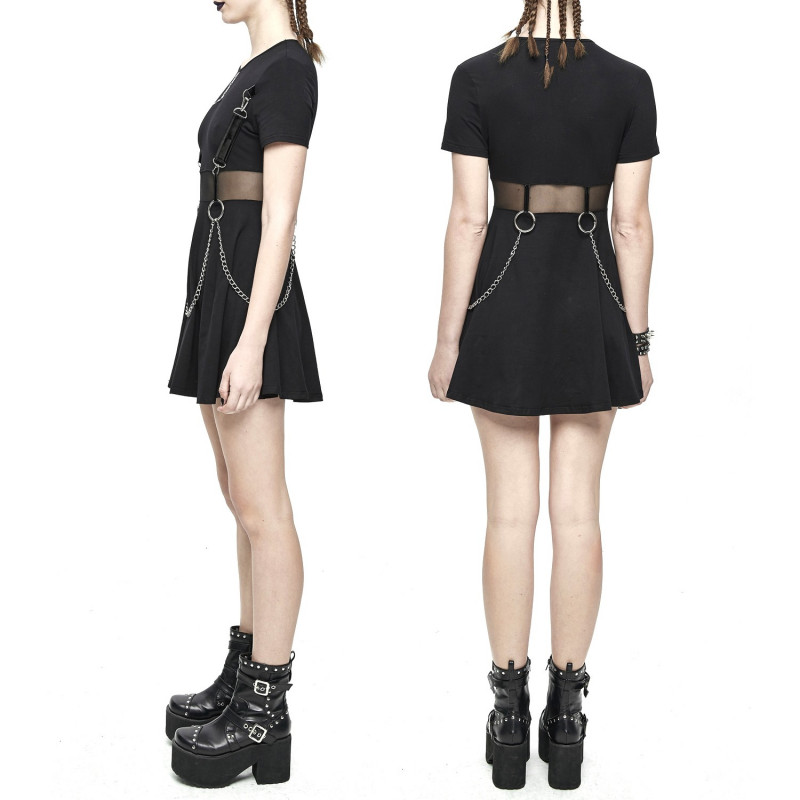 Short Dress with Chains