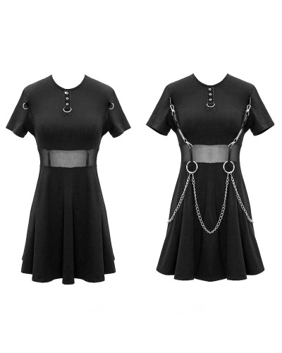 VESTIDO CON CADENAS