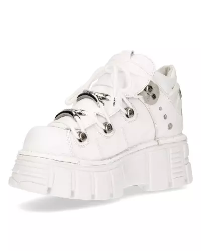 Sapatos New Rock Unissex Brancos da Marca New Rock por 209,00 €