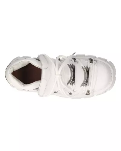 Sapatos New Rock Unissex Brancos da Marca New Rock por 209,00 €
