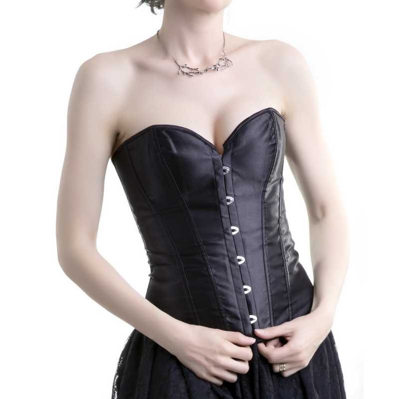 CORSET NEGRO LISO
