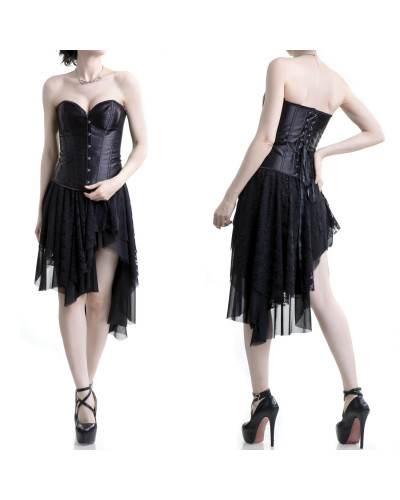 CORSET NEGRO LISO