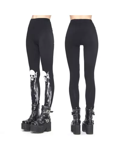 Leggings with Skulls from Devil Fashion Brand at €37.50
