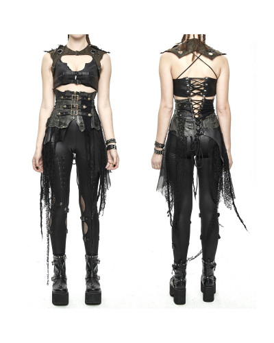 CORSET BAJO PECHO EFECTO FALDA