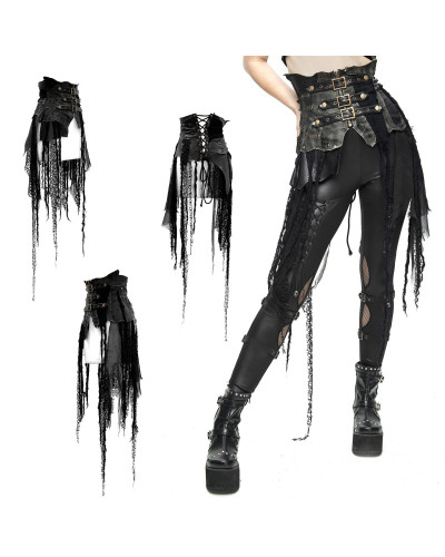 CORSET BAJO PECHO EFECTO FALDA