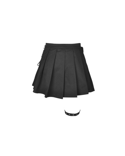 FALDA PLISADA ASIMETRICA