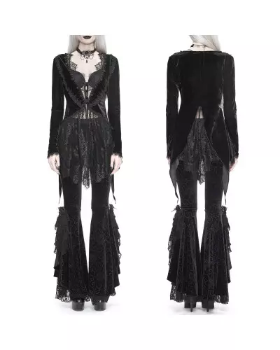 jaqueta de Veludo e Renda da Marca Devil Fashion por 89,00 €