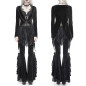 Jacket Made of Velvet and Lace