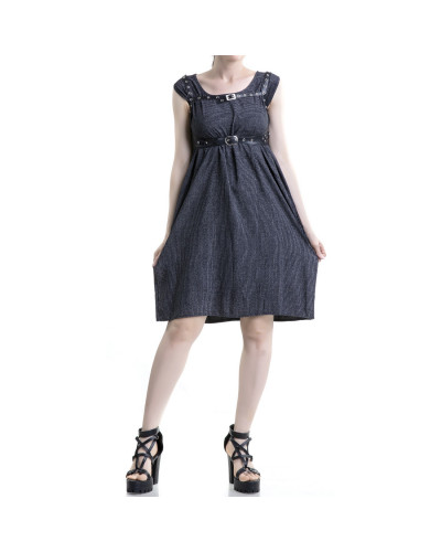 VESTIDO LARGO NEGRO
