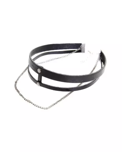 Doppeltes Halsband mit Kette der Crazyinlove -Marke für 14,00 €