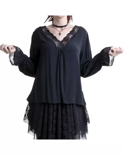 Blouse with Lace from Style Brand at €15.00