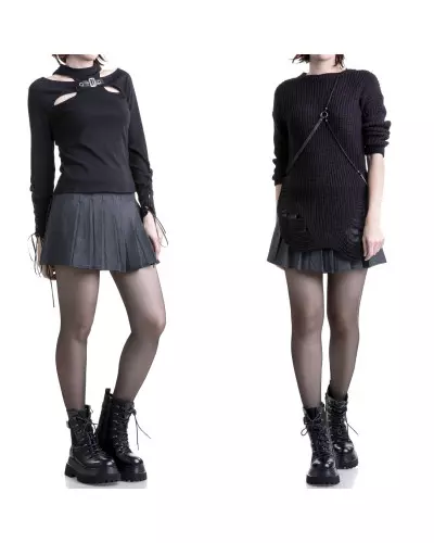 Minifalda Gris marca Style a 19,00 €