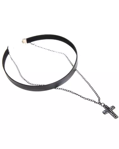 Halsband mit Kreuz der Crazyinlove -Marke für 9,00 €
