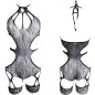 Dehnbares Catsuit aus Spitze
