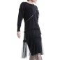Kleid mit Tüll-Rock
