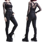 Mesh T-Shirt with Skulls