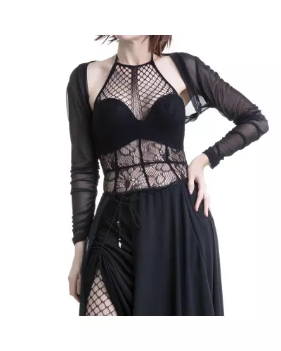 Mesh Catsuit with Floral Design from Style Brand at €12.00