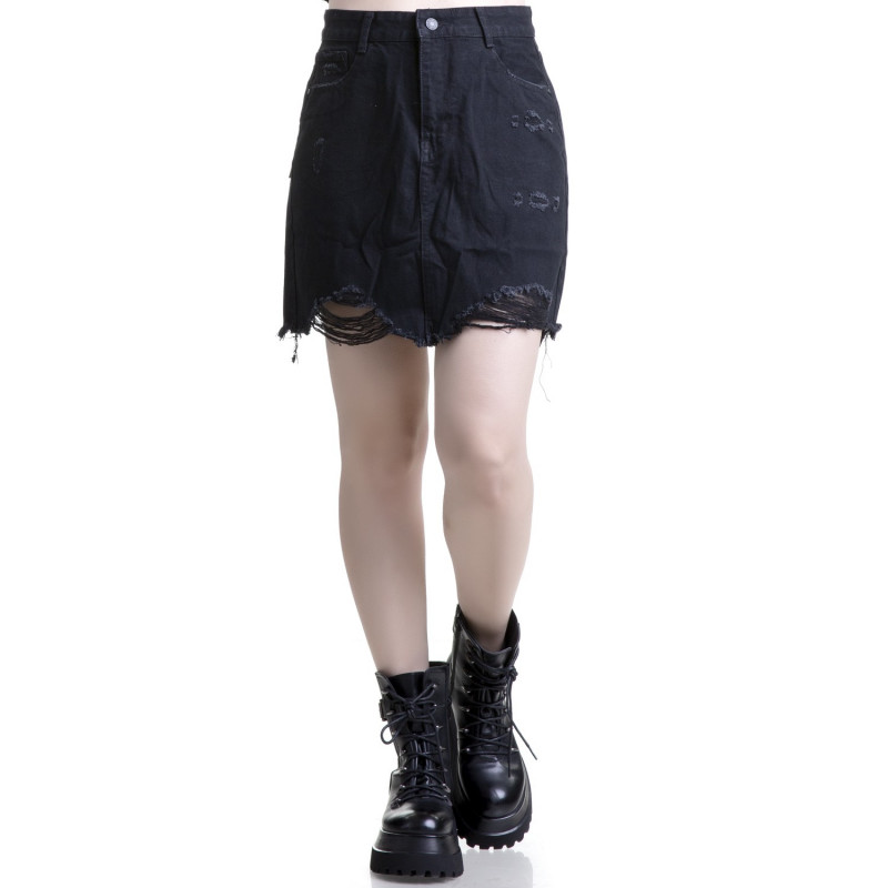 Jupe Jean Noire Jupe Jean Noire